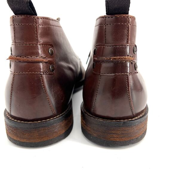 Johnston & Murphy Dominican Republic Mens Brown Leather Chukka Boots Size 9M